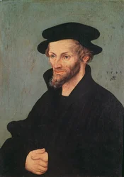 Retrato de Philipp Melanchthon (1497-1560) 1543